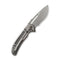 WEKNIFE Minax Flipper Knife Titanium Handle(3.44" CPM 20CV Blade) 2007B