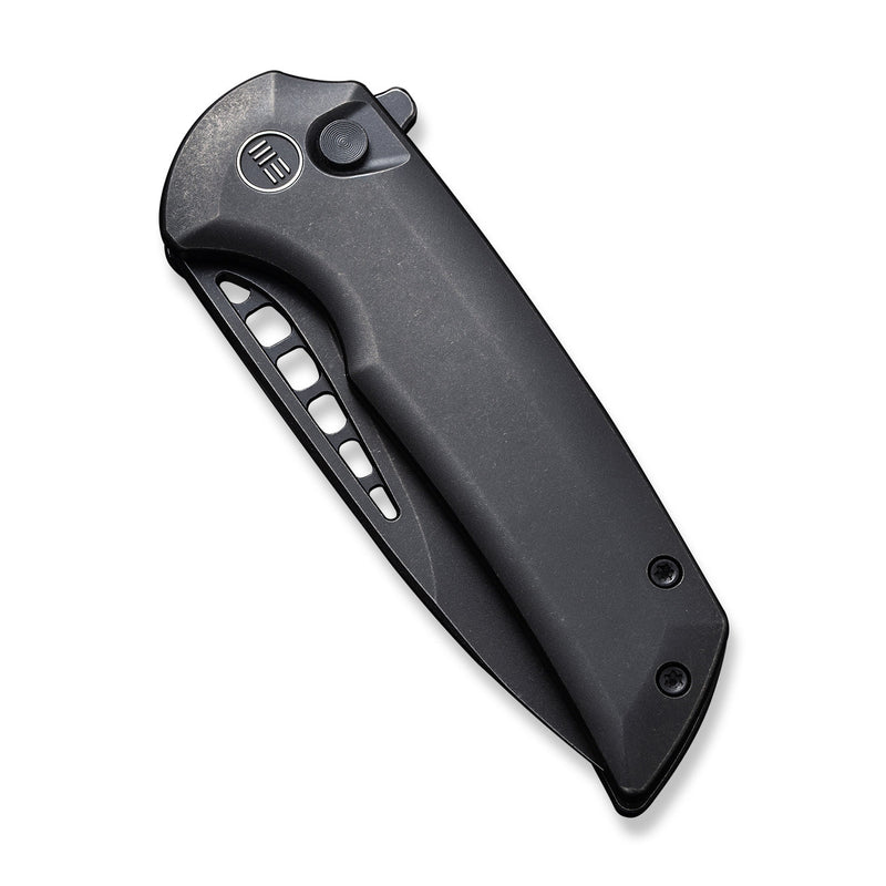 WEKNIFE Mini Malice Flipper & Button Lock Knife Titanium Handle (2.98" CPM 20CV Blade) WE054BL-1