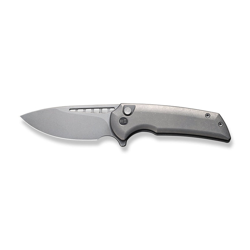 WEKNIFE Mini Malice Flipper & Button Lock Knife Titanium Handle (2.98" CPM 20CV Blade) WE054BL-2