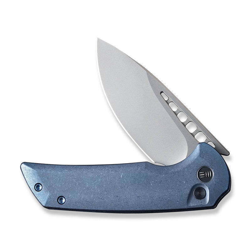 WEKNIFE Mini Malice Flipper & Button Lock Knife Titanium Handle (2.98" CPM 20CV Blade) WE054BL-3