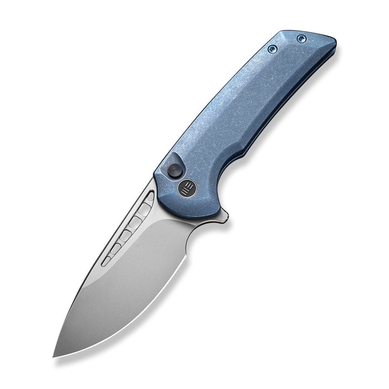 WEKNIFE Mini Malice Flipper & Button Lock Knife Titanium Handle (2.98" CPM 20CV Blade) WE054BL-3