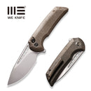 WEKNIFE Mini Malice Flipper & Button Lock Knife Titanium Handle (2.98" CPM 20CV Blade) WE054BL-4