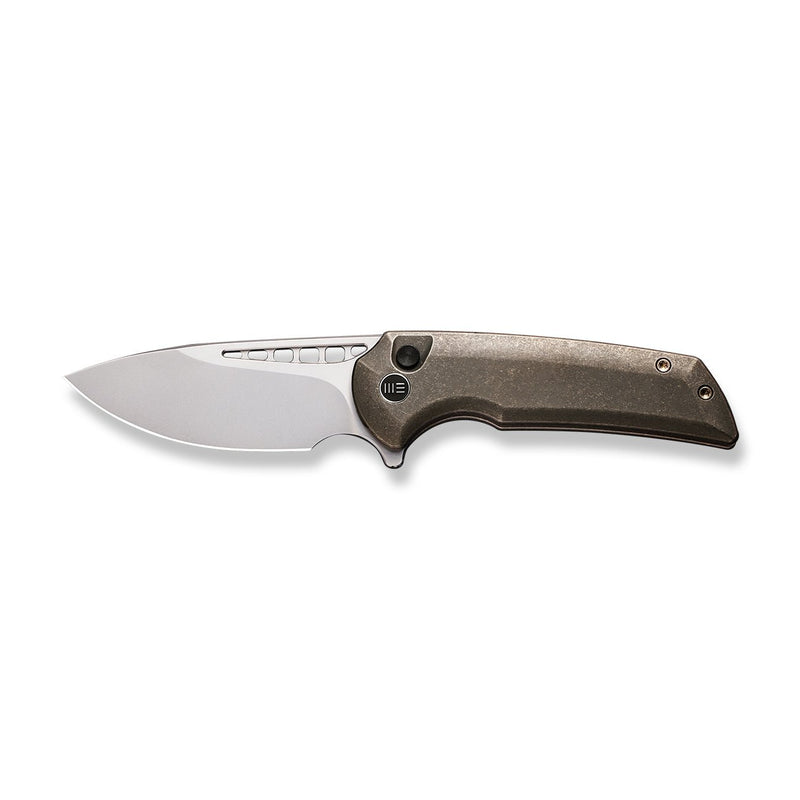 WEKNIFE Mini Malice Flipper & Button Lock Knife Titanium Handle (2.98" CPM 20CV Blade) WE054BL-4