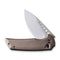 WEKNIFE Mini Malice Flipper & Button Lock Knife Titanium Handle (2.98" CPM 20CV Blade) WE054BL-4