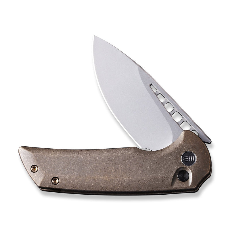 WEKNIFE Mini Malice Flipper & Button Lock Knife Titanium Handle (2.98" CPM 20CV Blade) WE054BL-4