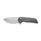 WEKNIFE Mini Malice Flipper & Button Lock Knife Titanium Handle (2.98" CPM 20CV Blade) WE054BL-6