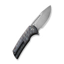 WEKNIFE Mini Malice Flipper & Button Lock Knife Titanium Handle (2.98" CPM 20CV Blade) WE054BL-6