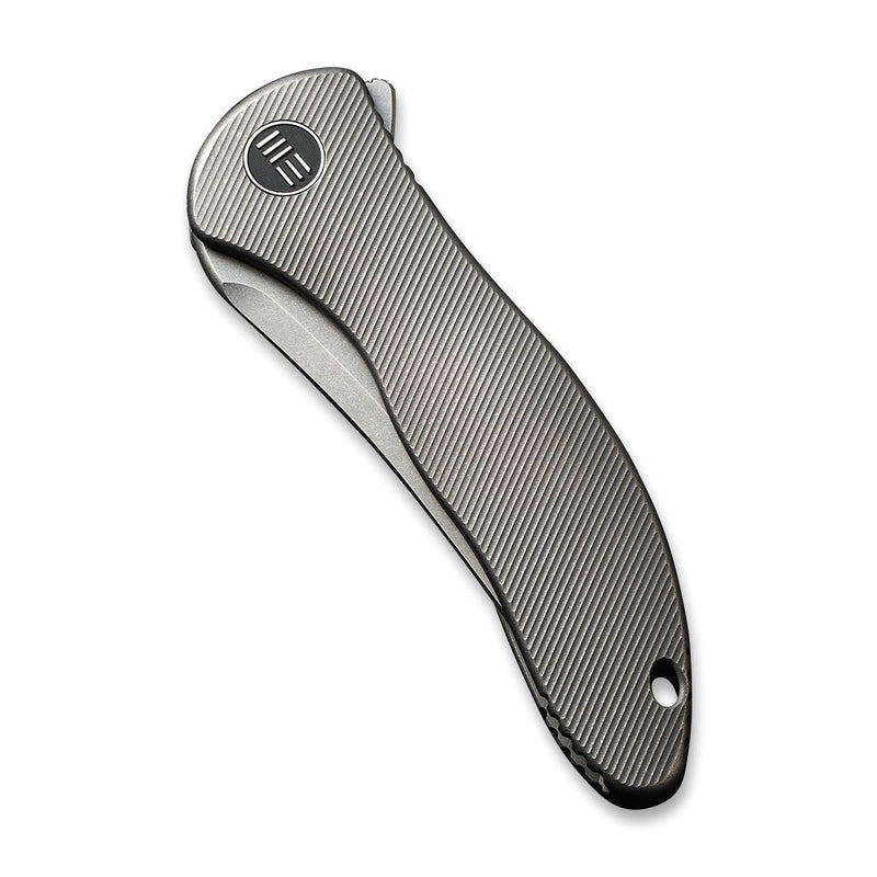 WEKNIFE Mini Synergy Flipper Knife Titanium Integral Handle (2.93" CPM 20CV Blade) 2012A