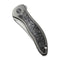 WEKNIFE Mini Synergy Flipper Knife Titanium Integral Handle With Carbon Fiber Inlay (2.93" CPM 20CV Blade) 2011CF-A