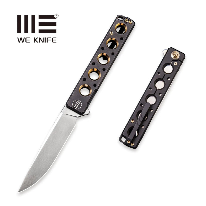 WEKNIFE Miscreant Flipper Knife Titanium Handle (4" CPM S35VN Blade) 913A