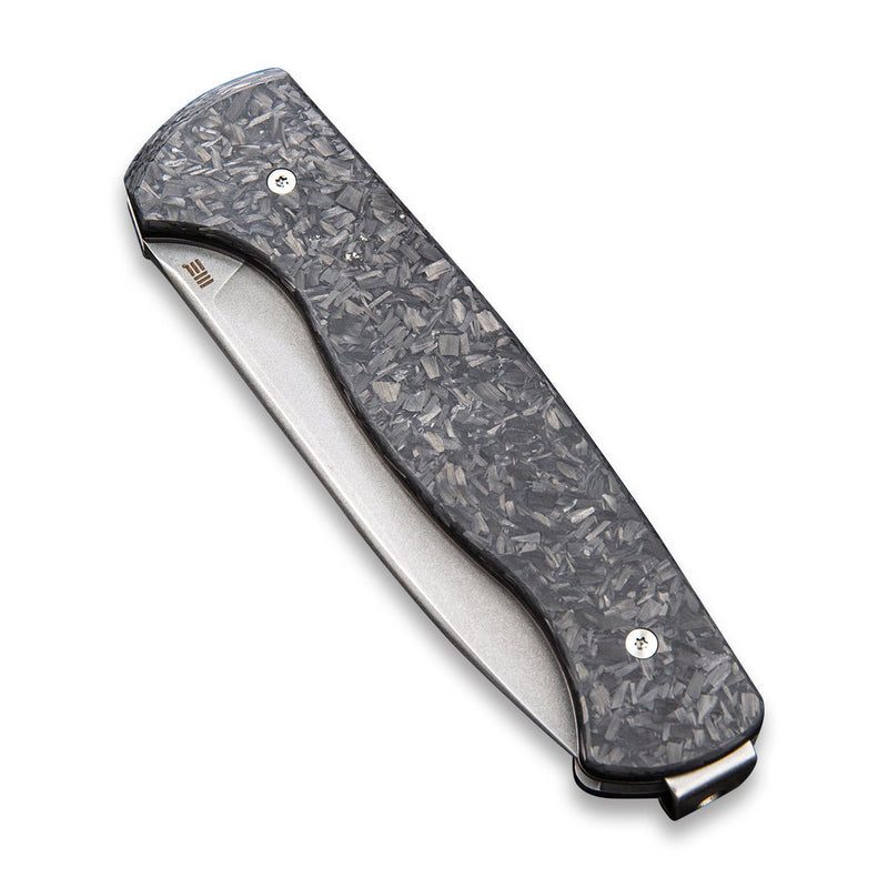 WEKNIFE MRF(Markus Reichart Folder) Slip Joint Knife Carbon Fiber Handle (3.44" CPM S35VN Blade) 925D