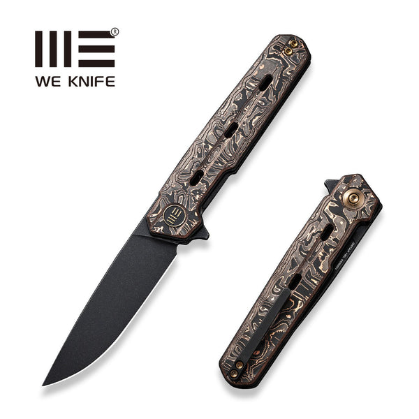 WEKNIFE Navo Flipper Knife Carbon Fiber Handle CPM 20CV Blade – We