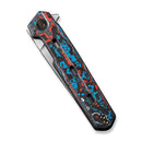 WEKNIFE Navo Flipper Knife FatCarbon Fiber & Titanium Handle (3.25" CPM 20CV Blade) WE22026 - 4 - We Knife