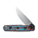 WEKNIFE Navo Flipper Knife FatCarbon Fiber & Titanium Handle (3.25" CPM 20CV Blade) WE22026 - 4 - We Knife