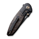 WEKNIFE Nitro Mini Flipper & Thumb Stud Knife Titanium Handle With Carbon Fiber Inlay (3.13" CPM 20CV Blade) WE22015-2