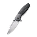 WEKNIFE Nitro Mini Flipper & Thumb Stud Knife Titanium Handle With Micarta Inlay (3.13" CPM 20CV Blade) WE22015-3