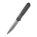 WEKNIFE Peer Flipper Knife Titanium Handle With Carbon Fiber Overlay (3.46" CPM 20CV Blade) 2015C