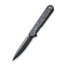 WEKNIFE Peer Flipper Knife Titanium Handle With Carbon Fiber Overlay (3.46" CPM 20CV Blade) 2015D