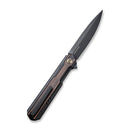 WEKNIFE Peer Flipper Knife Titanium Handle With Copper Overlay (3.46" CPM 20CV Blade) 2015F