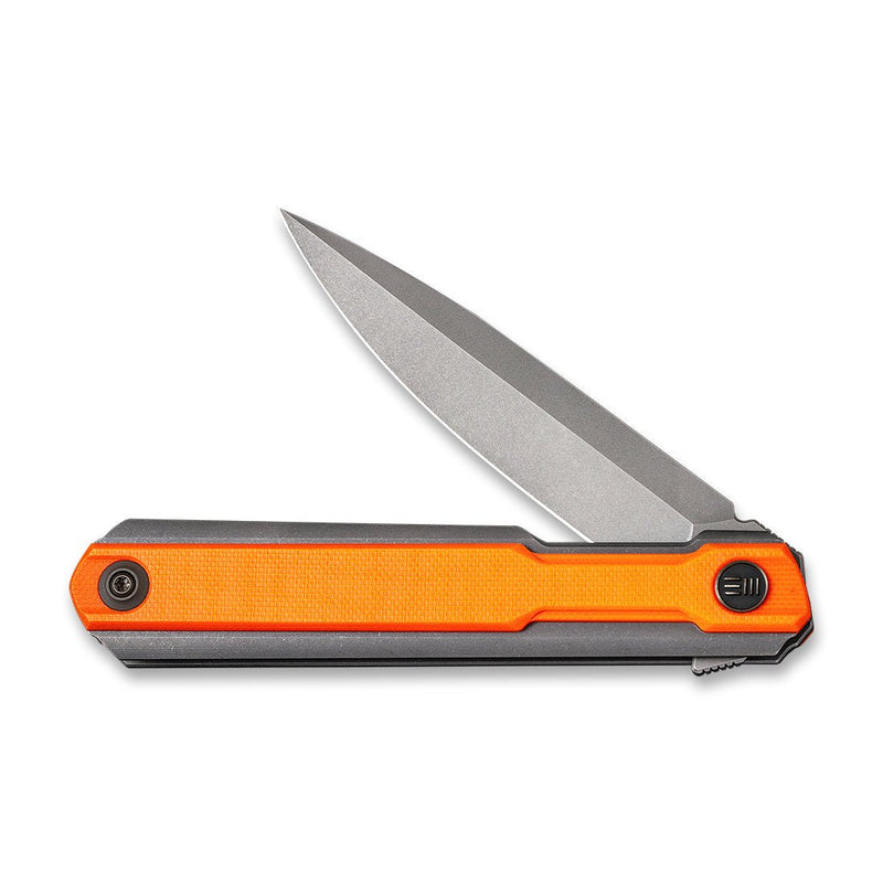 WEKNIFE Peer Flipper Knife Titanium Handle With G10 Overlay (3.46" CPM 20CV Blade) 2015A