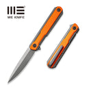 WEKNIFE Peer Flipper Knife Titanium Handle With G10 Overlay (3.46" CPM 20CV Blade) 2015A