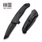 WEKNIFE Press Check Flipper Knife Titanium Handle With G10 Inlay (3.15" CPM 20CV Balde) WE20078A-1