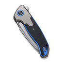 WEKNIFE Press Check Flipper Knife Titanium Handle With G10 Inlay (3.15" CPM 20CV Balde) WE20078A-2