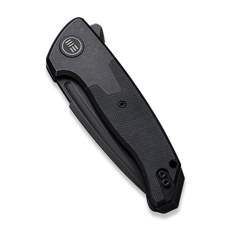 WEKNIFE Press Check Flipper Knife Titanium Handle With G10 Inlay (3.15" CPM 20CV Balde) WE20078B-1