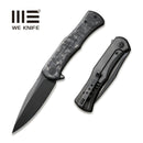 WEKNIFE Primoris Flipper Knife Carbon Fiber With Titanium Lock Side Handle (3.47" CPM 20CV Blade) WE20047B-1