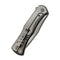 WEKNIFE Primoris Flipper Knife Titanium Handle (3.47" CPM 20CV Blade) WE20047A-1