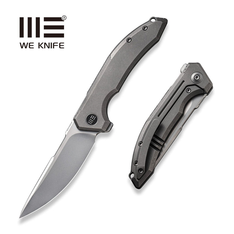 WEKNIFE Quixotic Flipper Knife Titanium Handle (3.45" CPM 20CV Blade) WE21016-1