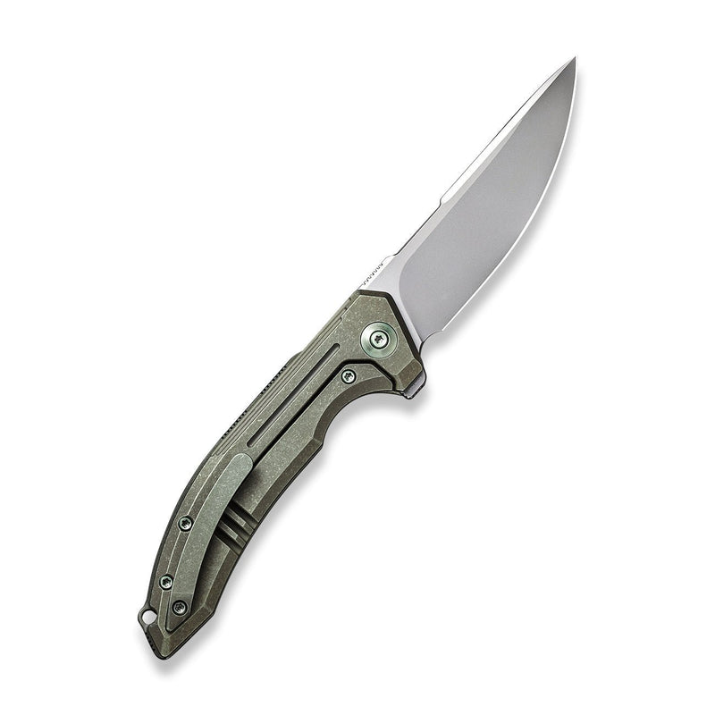 WEKNIFE Quixotic Flipper Knife Titanium Handle (3.45" CPM 20CV Blade) WE21016-4