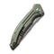 WEKNIFE Quixotic Flipper Knife Titanium Handle (3.45" CPM 20CV Blade) WE21016-4