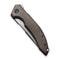 WEKNIFE Quixotic Flipper Knife Titanium Handle (3.45" CPM 20CV Blade) WE21016-5