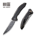 WEKNIFE Quixotic Flipper Knife Titanium Handle (3.45" Heimskringla Damasteel Blade) WE21016-DS1