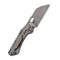 WEKNIFE Roxi 3 Front Flipper Knife Titanium Handle (3.14" CPM S35VN Blade) WE19072-1