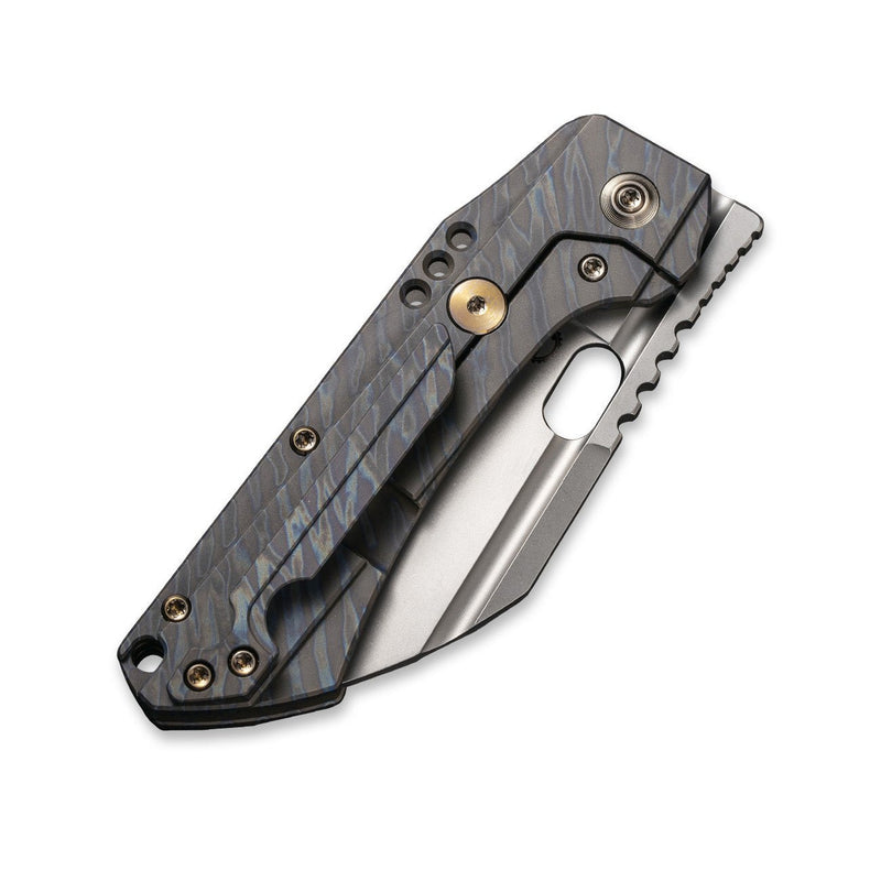 WEKNIFE Roxi 3 Front Flipper Knife Titanium Handle (3.14" CPM S35VN Blade) WE19072-3
