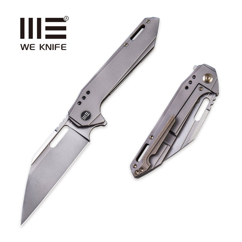 WEKNIFE Roxi 4 Flipper Knife Titanium Handle (3.98" CPM S35VN Blade) 916B