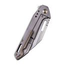 WEKNIFE Roxi 4 Flipper Knife Titanium Handle (3.98" CPM S35VN Blade) 916B