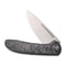 WEKNIFE Saakshi Flipper Knife Carbon Fiber Handle (3.30" CPM 20CV Blade) WE20020C-1