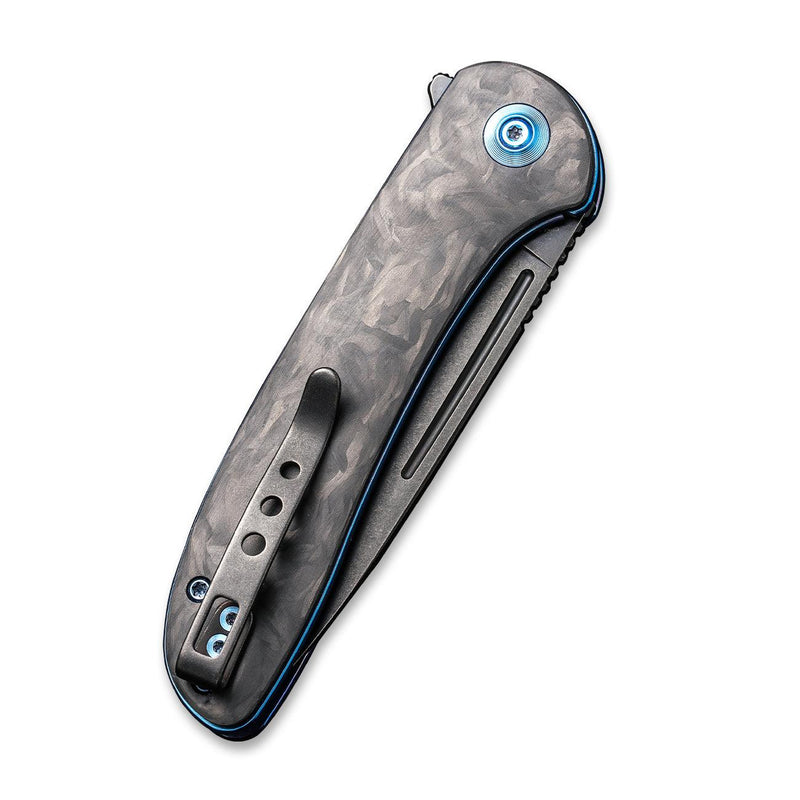 WEKNIFE Saakshi Flipper Knife Carbon Fiber Handle (3.30" CPM 20CV Blade) WE20020C-2