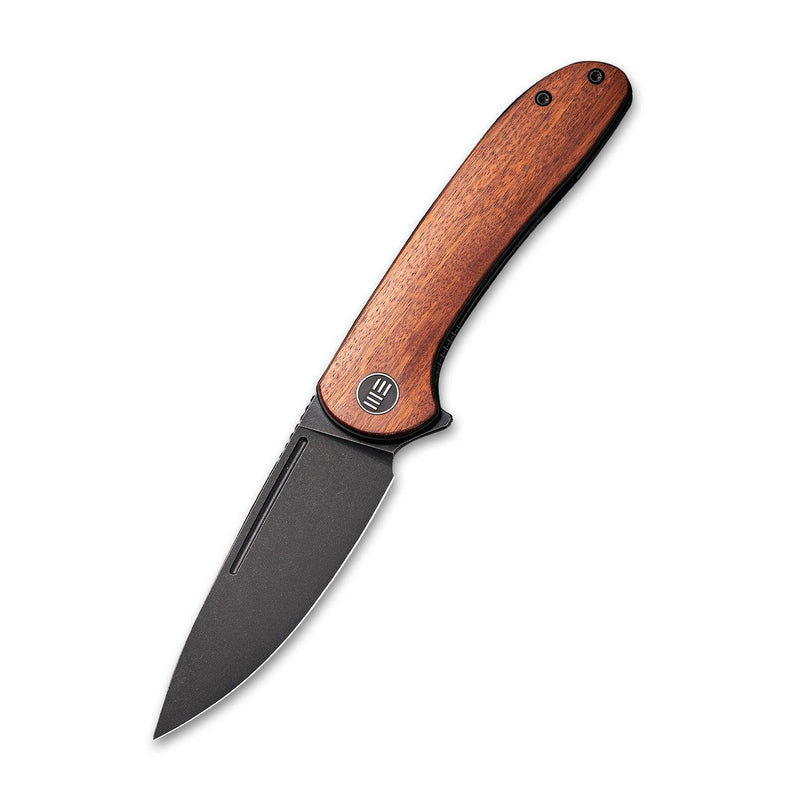 WEKNIFE Saakshi Flipper Knife Wood Handle (3.30" CPM 20CV Blade) WE20020C-3