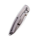 WEKNIFE Schism Thumb Stud Knife Titanium Handle (2.92" CPM S35VN Blade) 908A