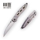 WEKNIFE Schism Thumb Stud Knife Titanium Handle (2.92" CPM S35VN Blade) 908A