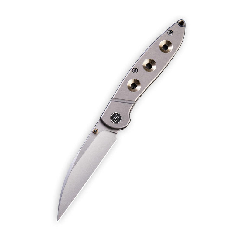 WEKNIFE Schism Thumb Stud Knife Titanium Handle (2.92" CPM S35VN Blade) 908A