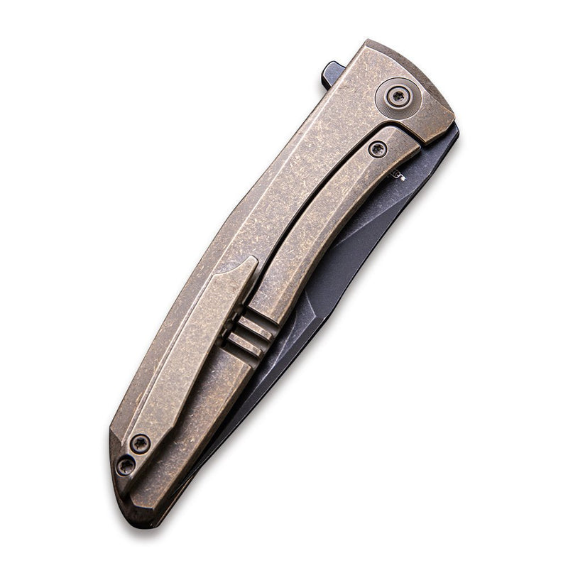 WEKNIFE Scoppio Flipper Knife Titanium Handle (3.63" CPM 20CV Blade) 923C
