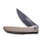 WEKNIFE Scoppio Flipper Knife Titanium Handle (3.63" CPM 20CV Blade) 923C