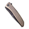 WEKNIFE Scoppio Flipper Knife Titanium Handle (3.63" CPM 20CV Blade) 923C