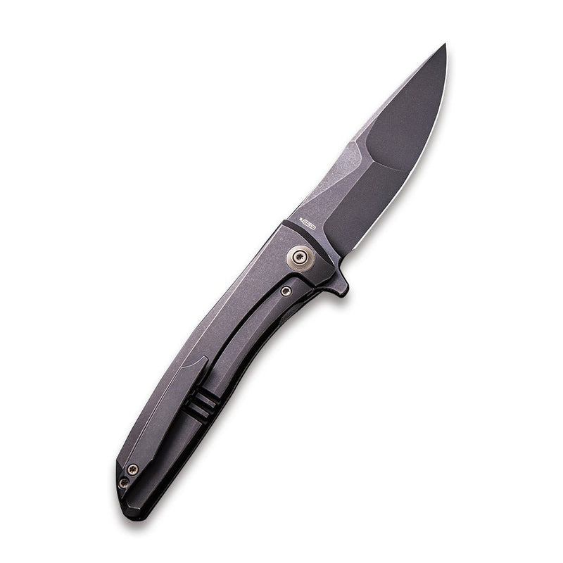 WEKNIFE Scoppio Flipper Knife Titanium Handle (3.63" CPM 20CV Blade) 923D