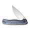 WEKNIFE Seer Flipper Knife Titanium Handle (3.48" CPM 20CV Blade) WE20015-2